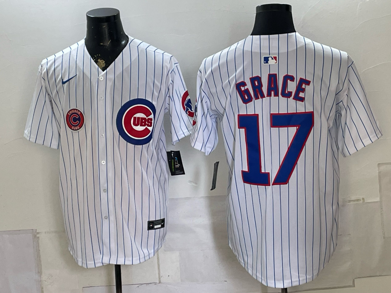 Men 2026 Chicago Cubs #17 Grace white Game Nike MLB Jersey 0804004->chicago cubs->MLB Jersey